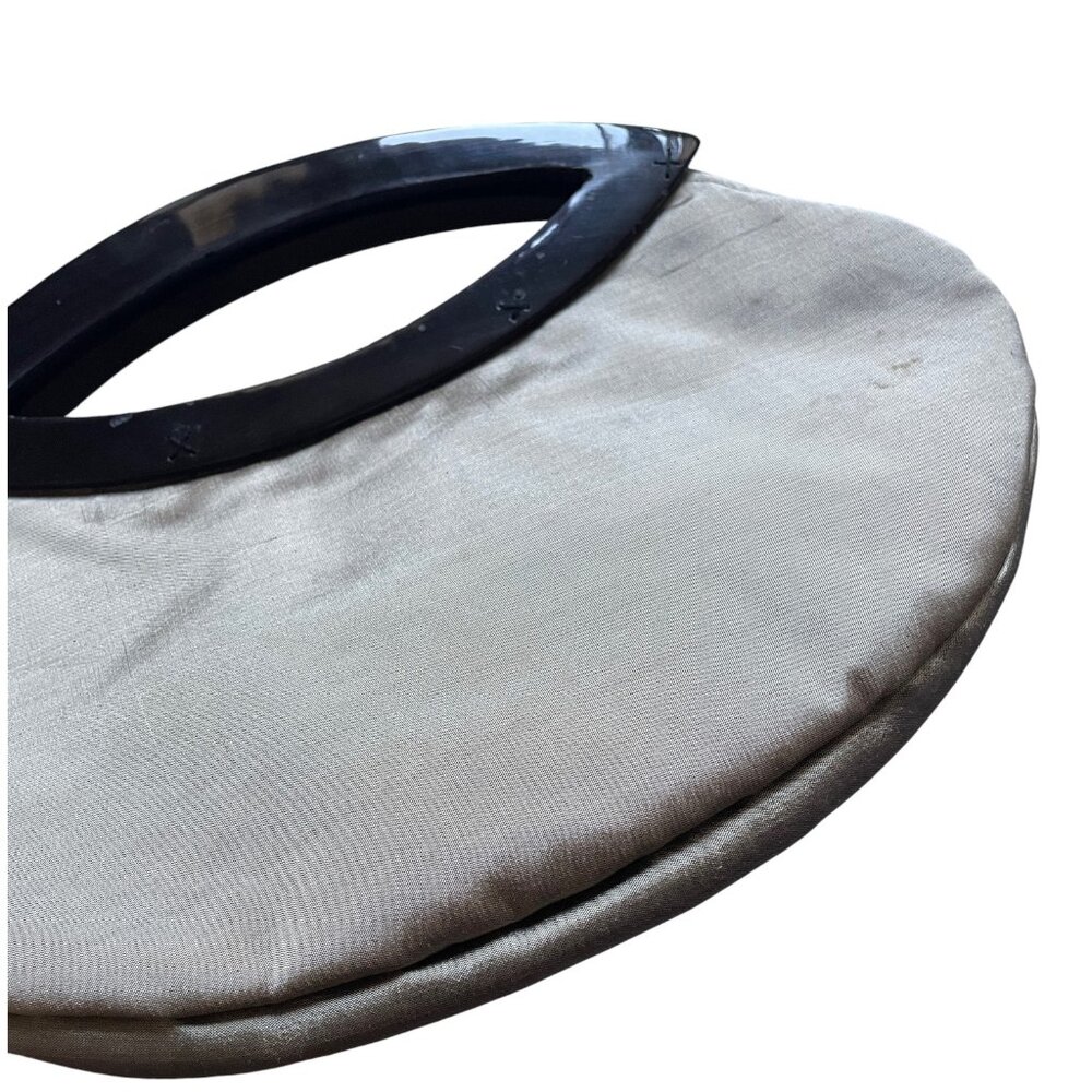 Unique Elegant Vintage Silk Seashell Clutch Bag Luxury Travel OS - Picture 3 of 7